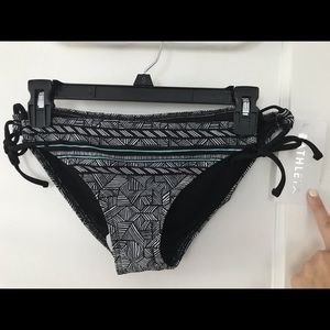 Athleta stripped bathing suit bottom.